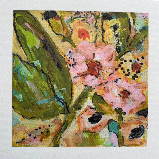 Garden Flowers I Art Print