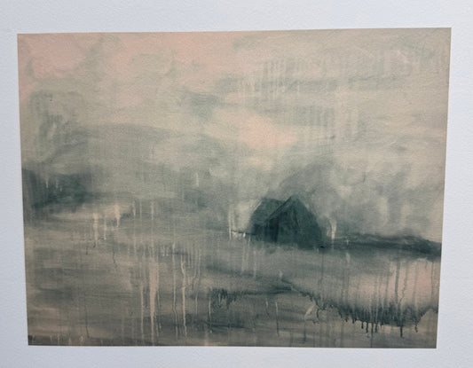 Misty Morning Art Print