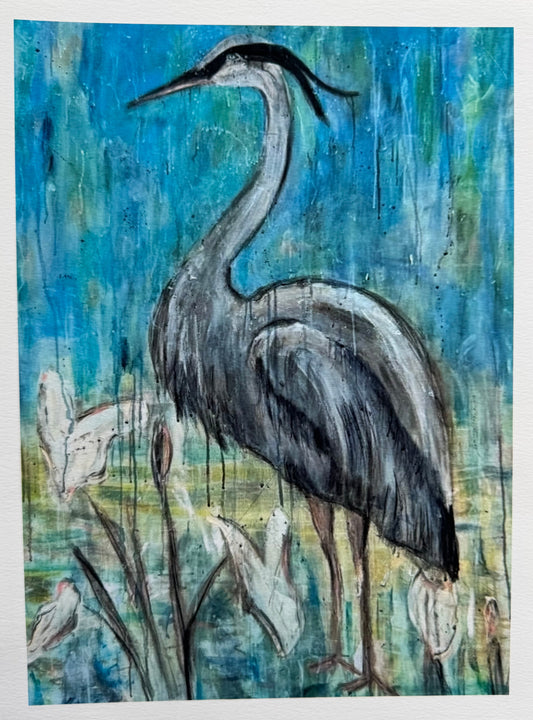 Side Eye Heron